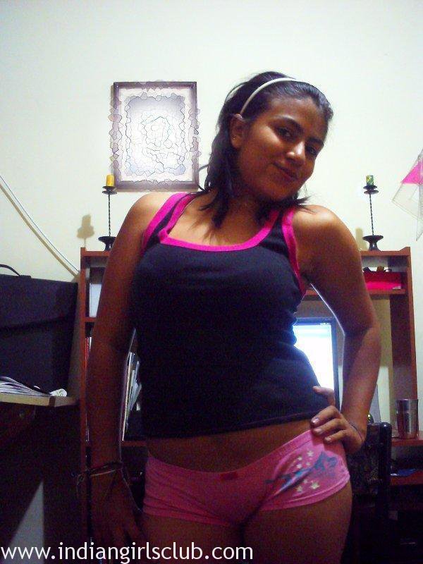Desi College Girl Stripping Naked Taking Nude Pics